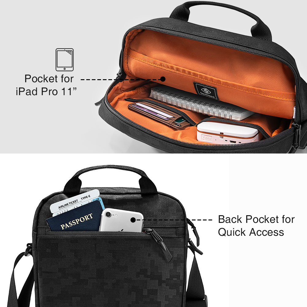 Túi iPad Tomtoc A02 Cross-Body Messenger Bag