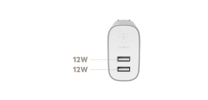 Sạc Belkin Boost Charge 2-Port Home Charger