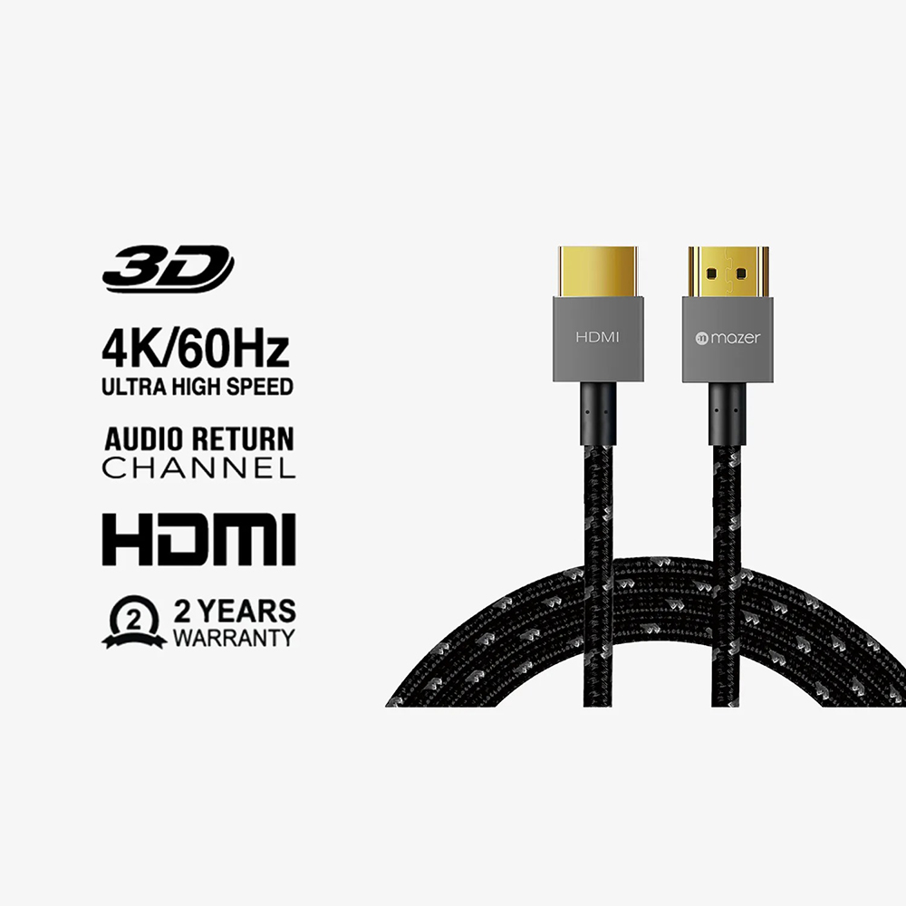 Cáp HDMI 4K Mazer